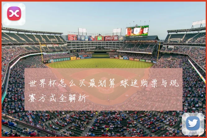 世界杯怎么买最划算 球迷购票与观赛方式全解析